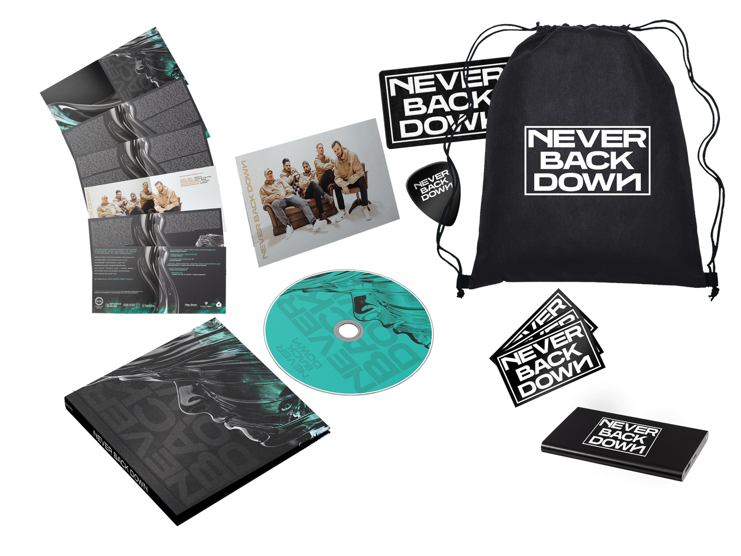 Never Back Down - Never Back Down (Boxset / Bundle - Bundle)