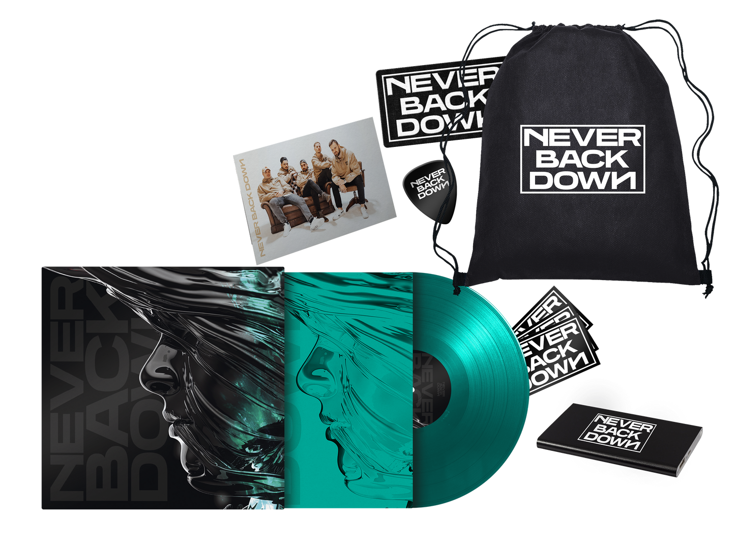 Never Back Down - Never Back Down (Boxset / Bundle - Bundle)