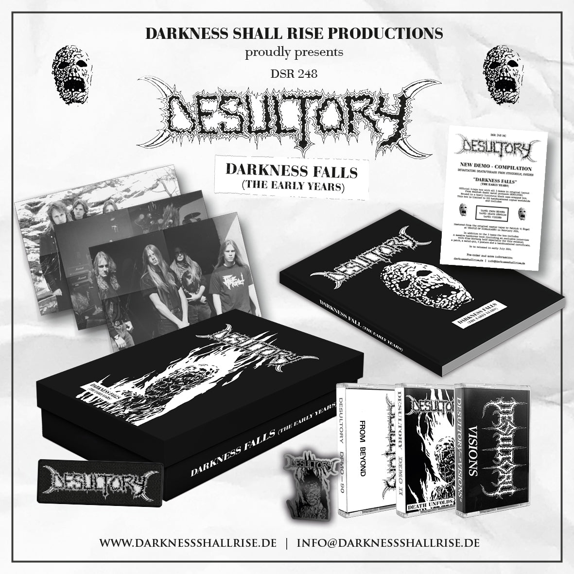 Desultory - Darkness Falls (The Early Days) (MC)