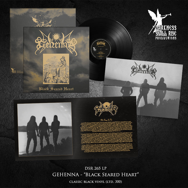 Gehenna - Corazón quemado negro (LP de vinilo)