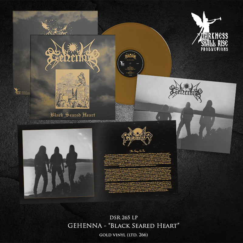 Gehenna - Corazón quemado negro (LP de vinilo)