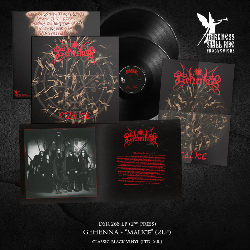 Gehenna - Malice (Vinyl 2-LP Gatefold - Schwarz)