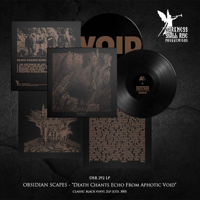 Obsidian Scapes - Death Chants Echo From Aphotic Void (Vinyl 2-LP)