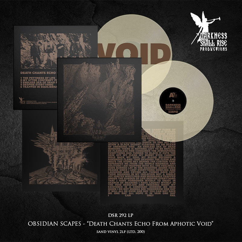 Obsidian Scapes - Death Chants Echo From Aphotic Void (Vinyl 2-LP)
