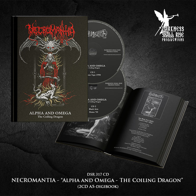 Necromantia - Alpha And Omega – The Coiling Dragon (CD-2 Digibook)