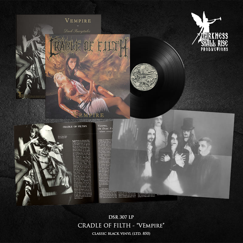 Cradle Of Filth - VEmpire, Or Dark Faerytales In Phallustein (Vinyl LP - Black)