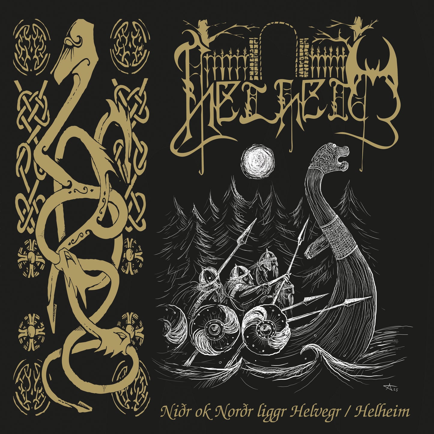 Helheim - Niðr ok Norðr liggr Helvegr / Helheim (CD)