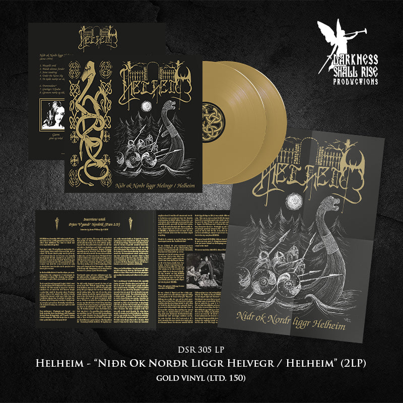 Helheim - Niðr ok Norðr liggr Helvegr / Helheim (Vinyl 2-LP)