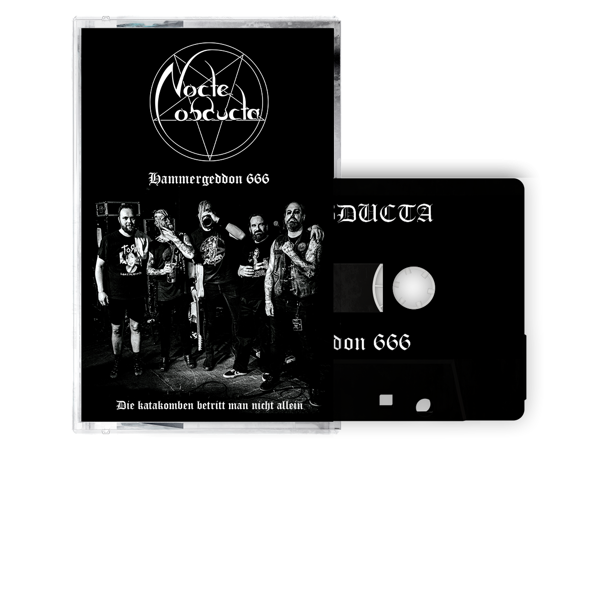 Nocte Obducta - Hammergeddon 666 - Die Katakomben betritt man nicht allein (MC - Black)
