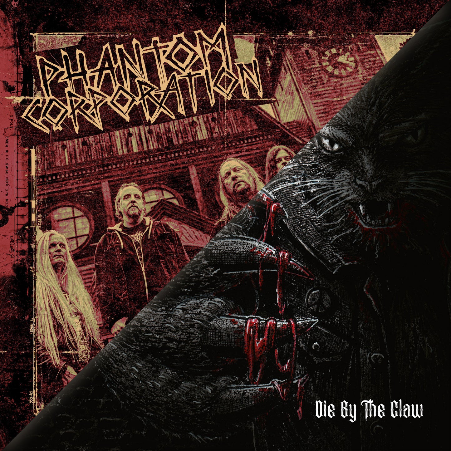 Phantom Corporation / Catbreath - Commando / Die By The Claw (CD Digipak)