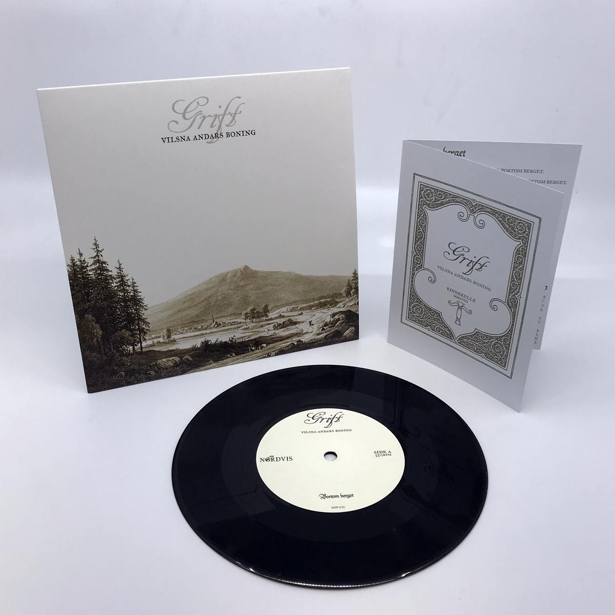 Grift – Vilsna Andars Boning (Vinyl 7" – Schwarz)