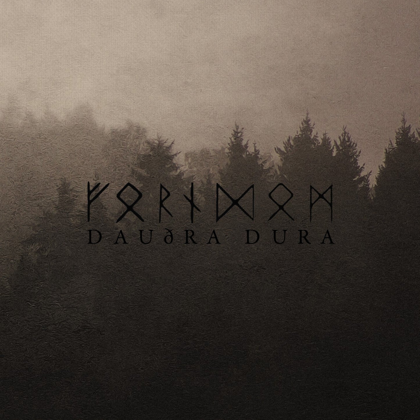 Forndom – Dauðra Dura (Vinyl LP – Orange)