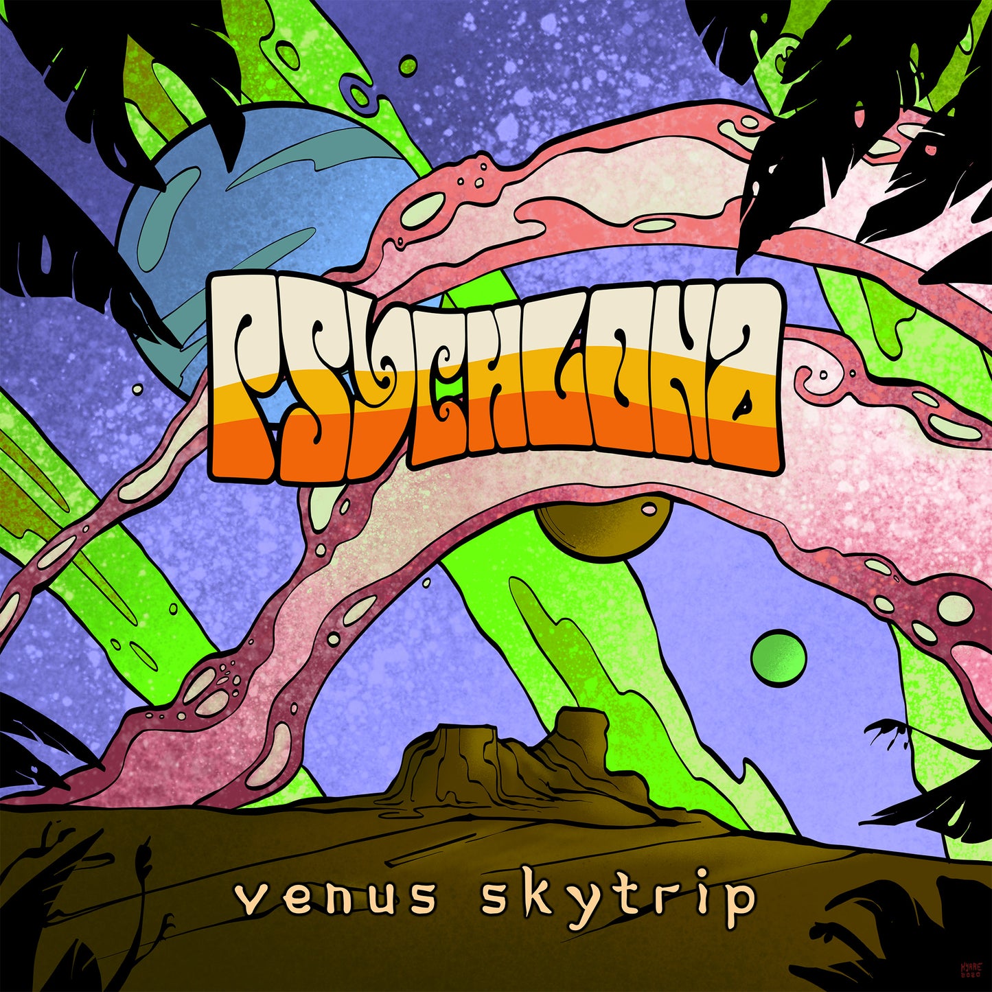 Psychlona - Venus Skytrip (Vinyl Gatefold LP - Marble)