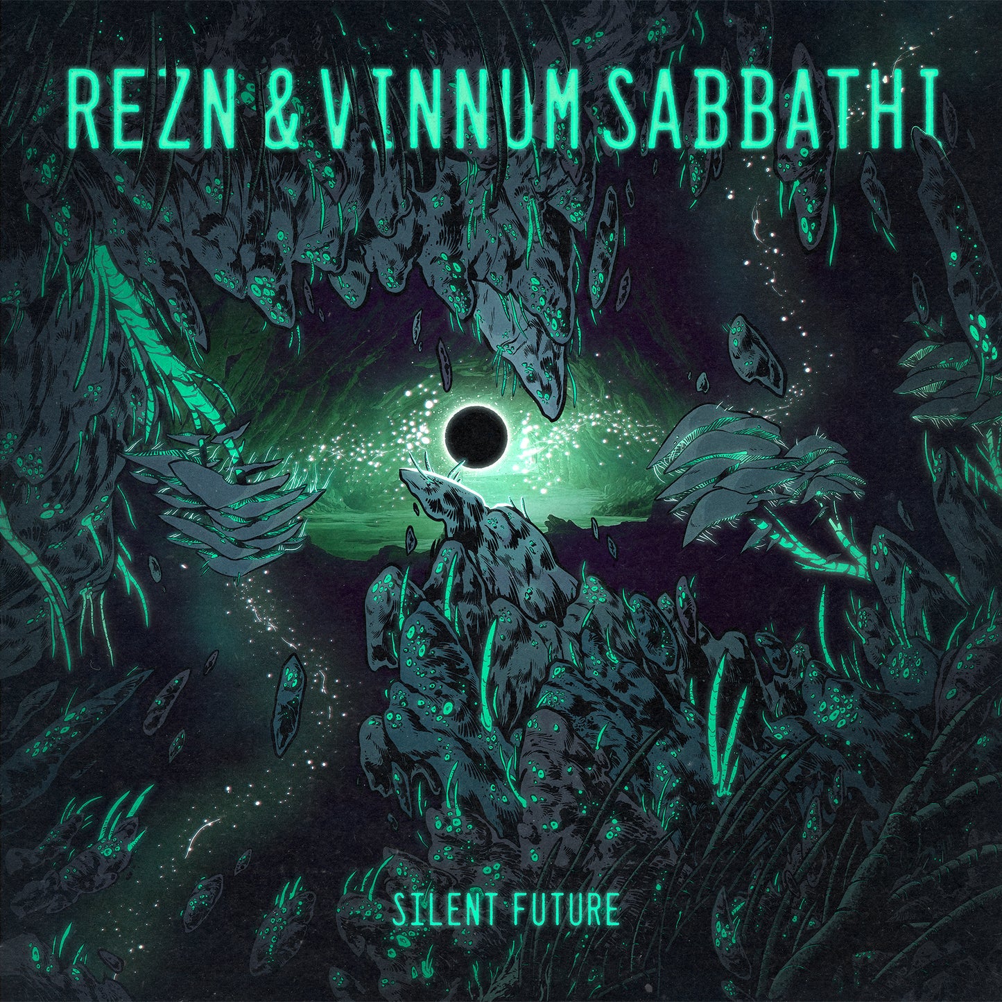 REZN and Vinnum Sabbathi - Silent Future (Vinyl LP - Transparent Clear)