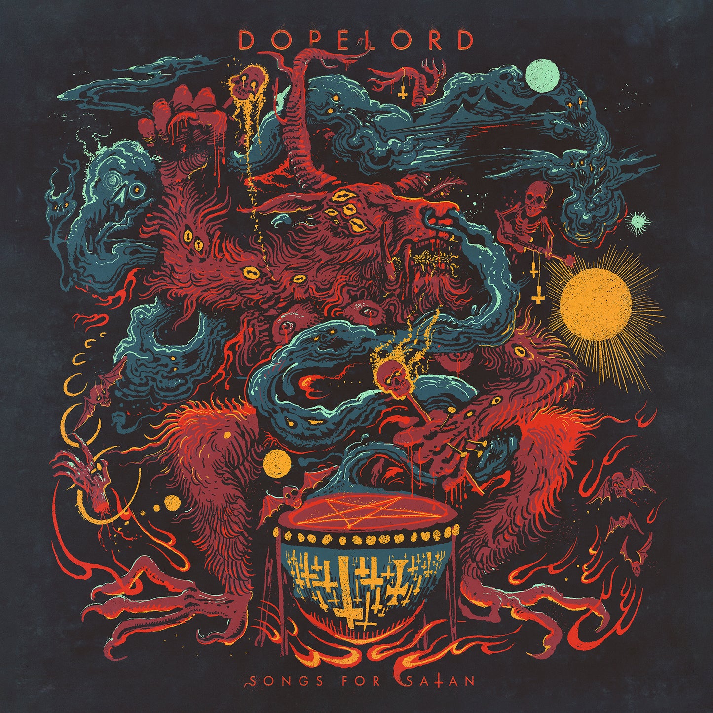 Dopelord - Songs for Satan (Vinyl LP - Marble)