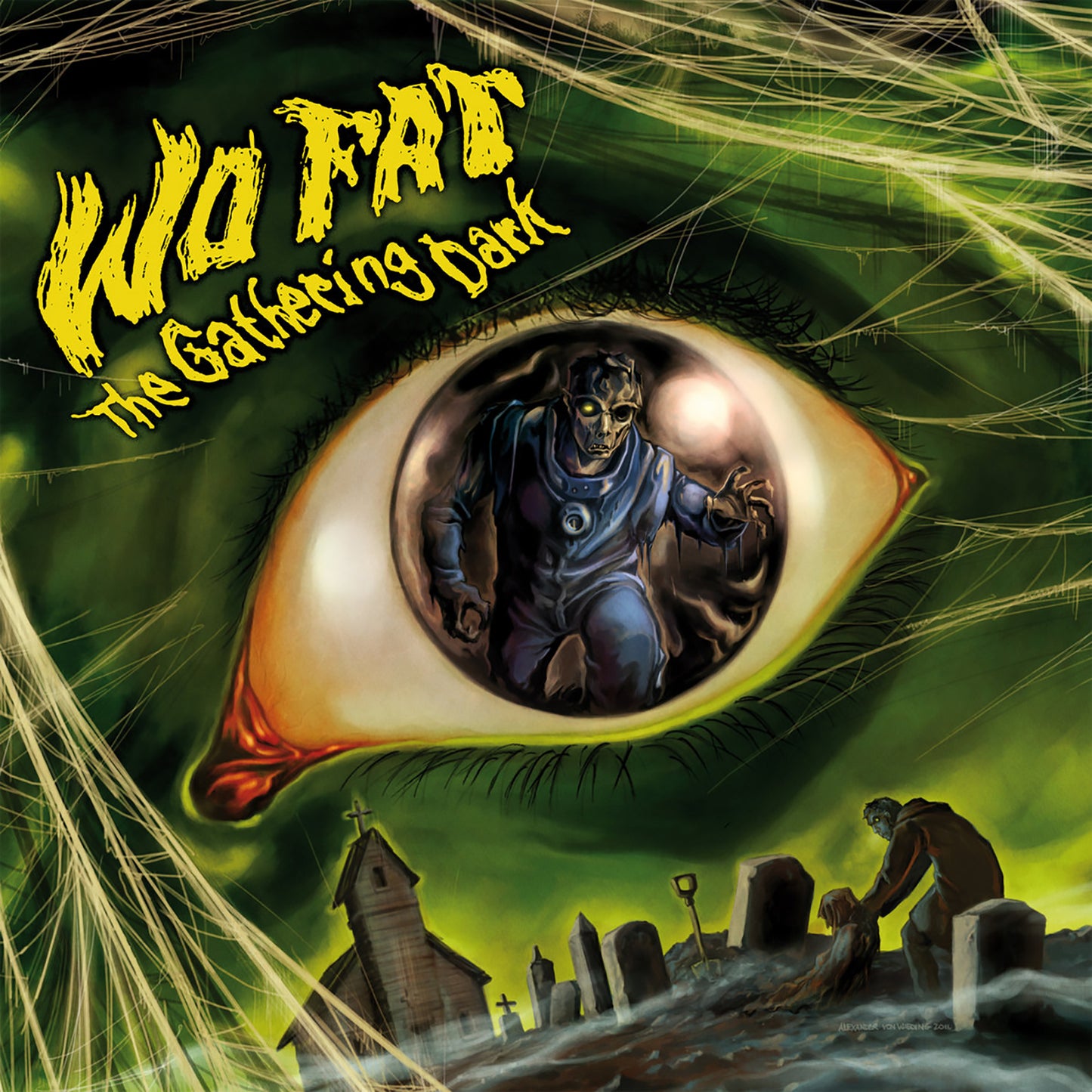 Wo Fat - The Gathering Dark (Vinilo desplegable de 2 LP - Verde sólido)