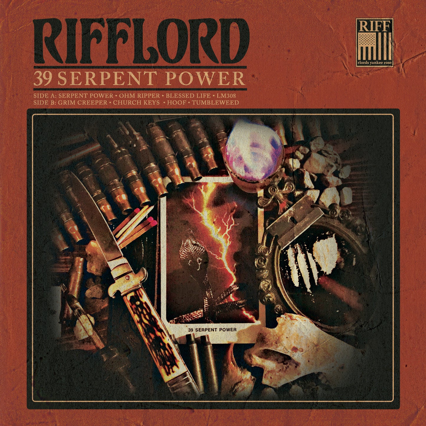Riff Lord - 39 Serpent Power (Vinyl LP - Red)