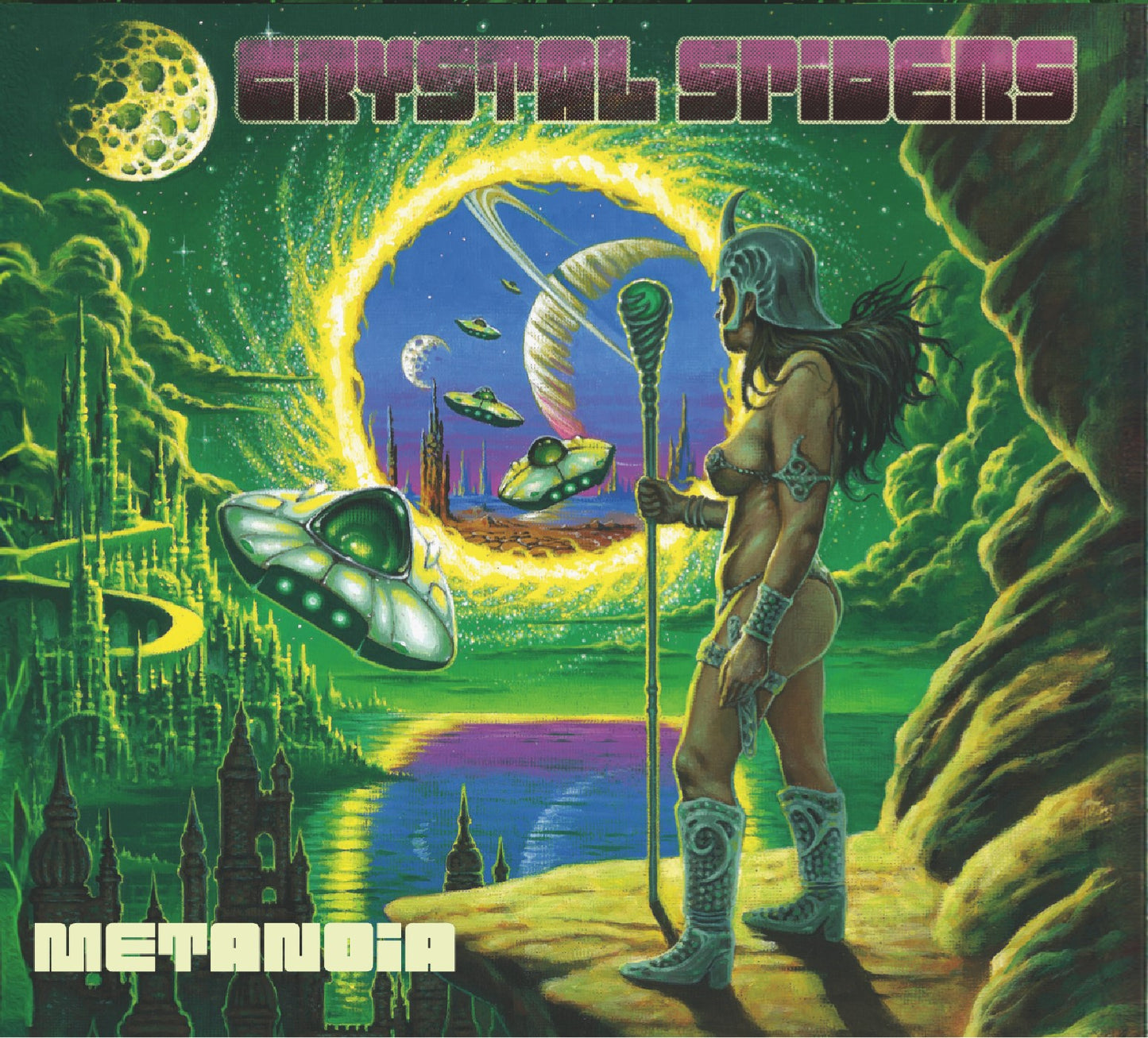 Crystal Spiders - Metanoia (Vinyl LP - Jade)