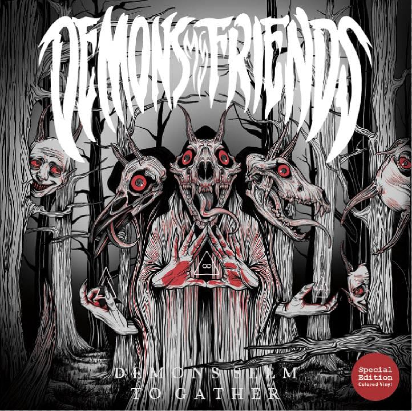Demons my Friends - Demons Seem To Gather (Vinyl LP - Red)