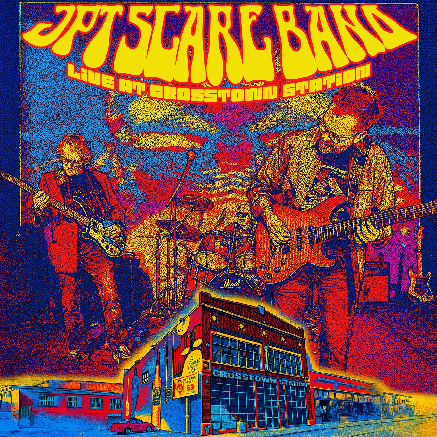 JPT Scare Band - Live At Crosstown Station (Vinyl LP - Blue)