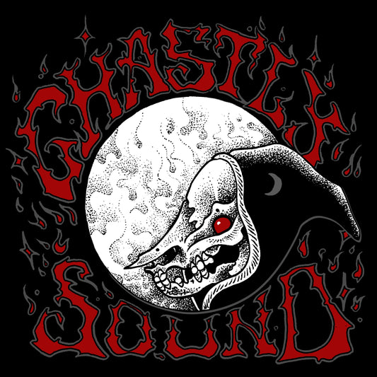 Ghastly Sound - Ghastly Sound (Vinyl 7" - Red with Black & White Splatter)