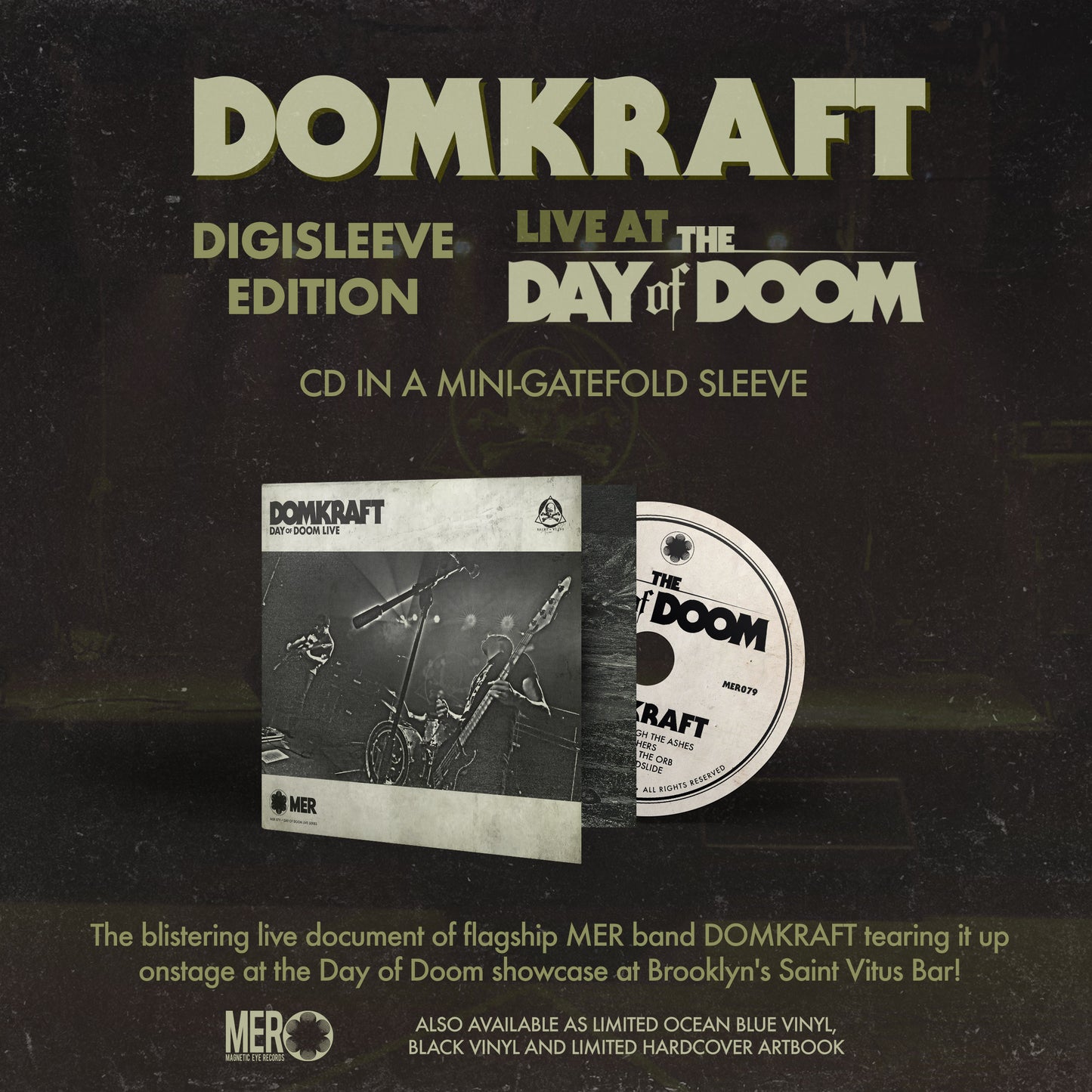 Domkraft - Day Of Doom Live (CD Digisleeve)