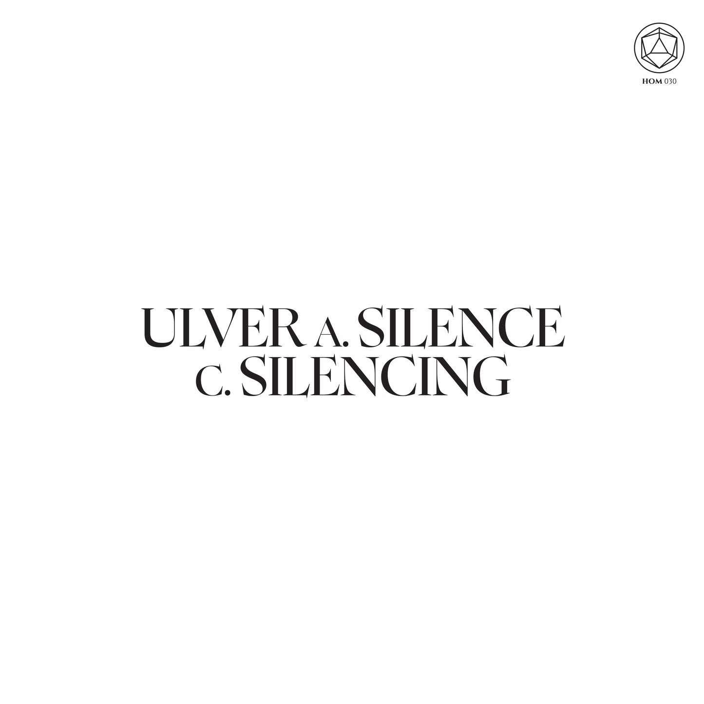 Ulver - Teachings In Silence (Vinyl 2-LP Gatefold - White BioVinyl)