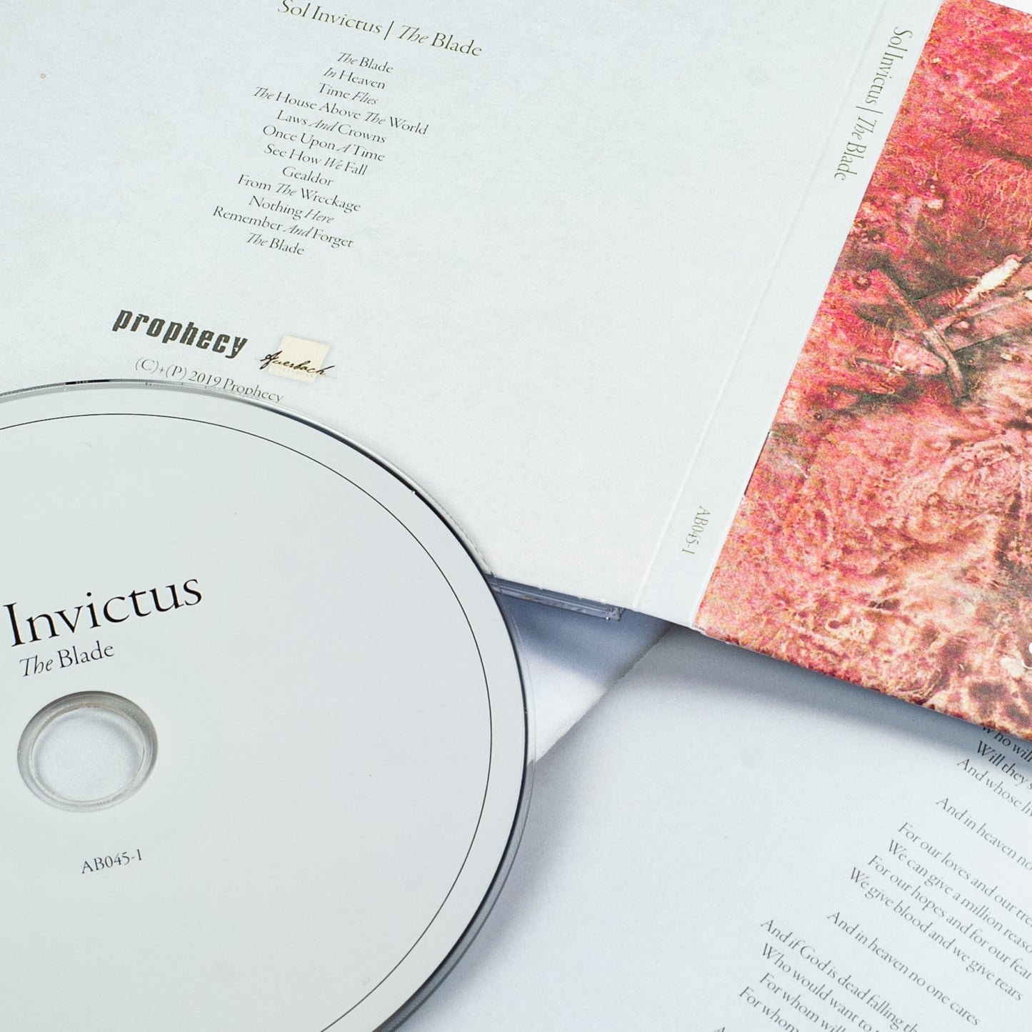 Sol Invictus - The Blade (CD Digipak)