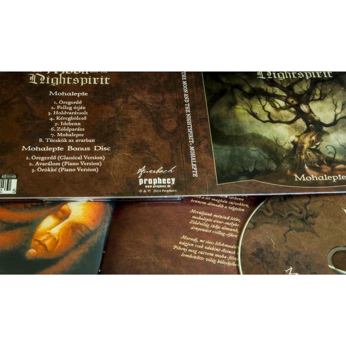 The Moon And The Nightspirit - Mohalepte (CD-2 Digipak)
