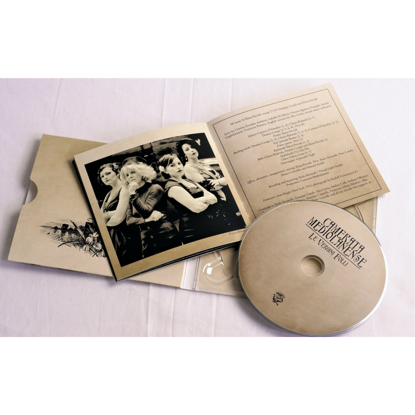 Camerata Mediolanense - Le Vergini Folli (CD Digipak)