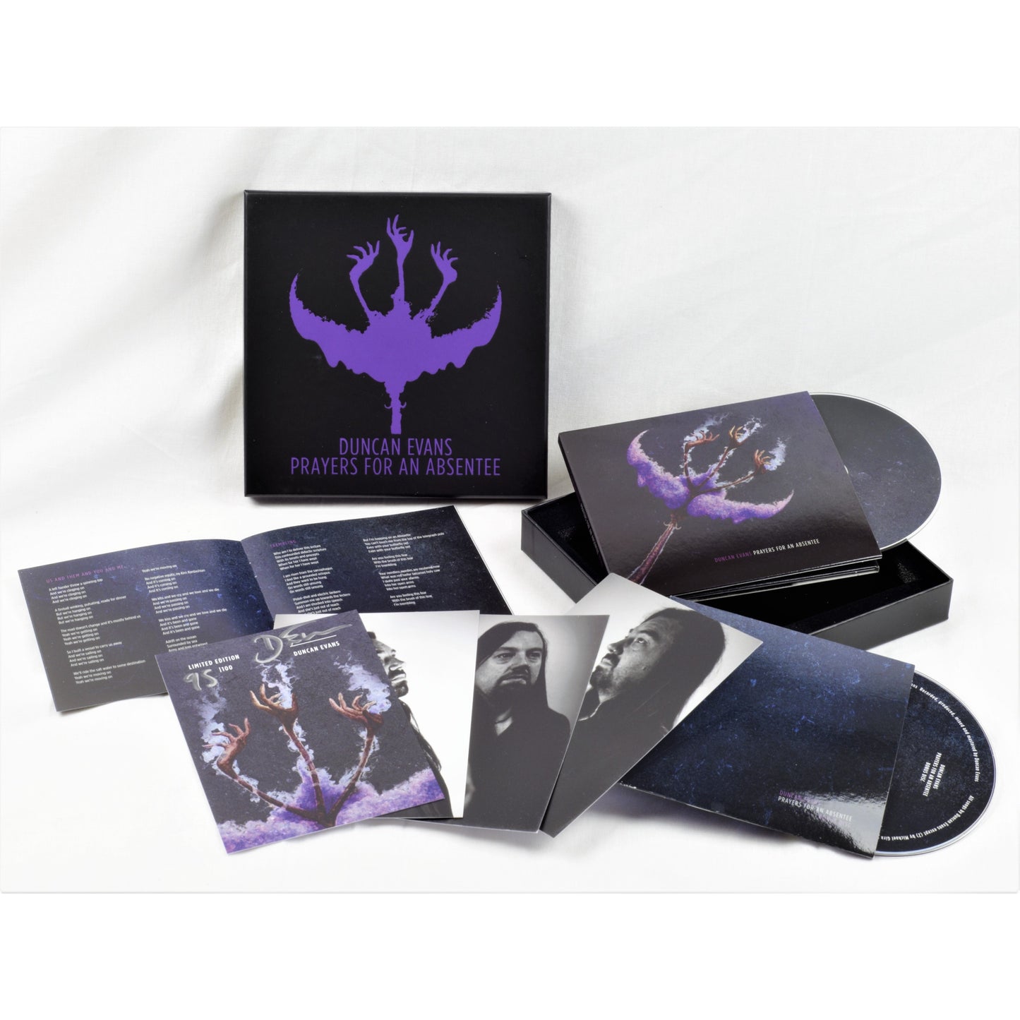 Duncan Evans - Prayers for an Absentee (Boxset / Bundle - CD-2 Box)