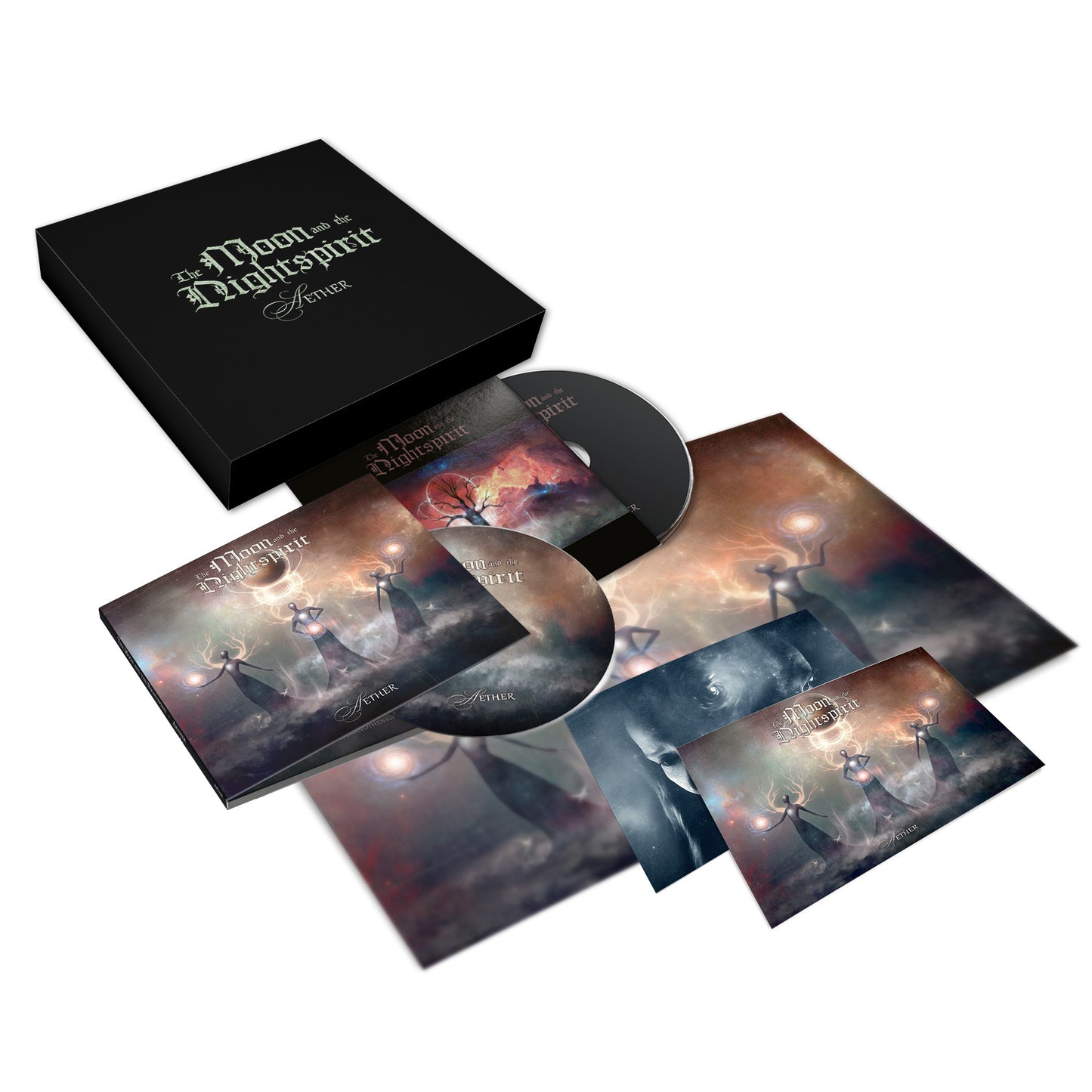 The Moon And The Nightspirit – Aether (Boxset / Bundle – CD-2-Box)