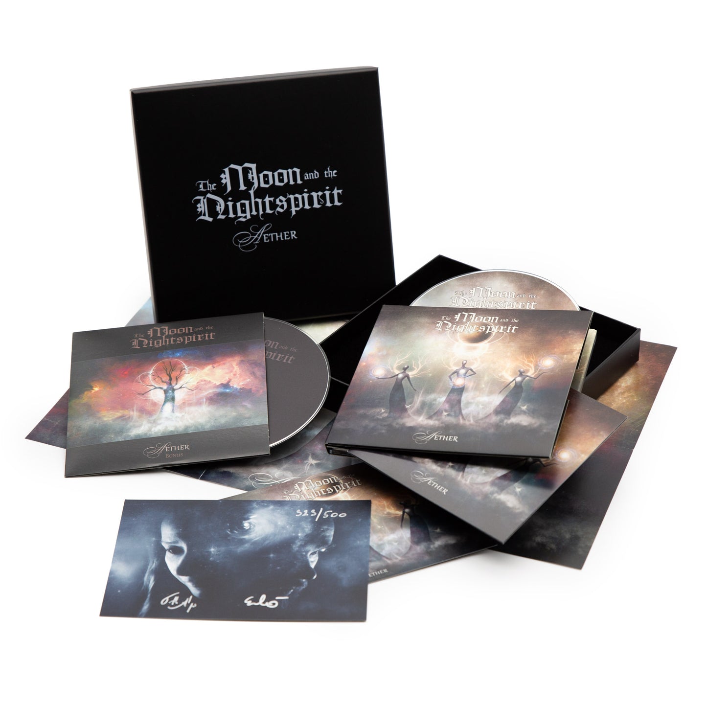 The Moon And The Nightspirit – Aether (Boxset / Bundle – CD-2-Box)