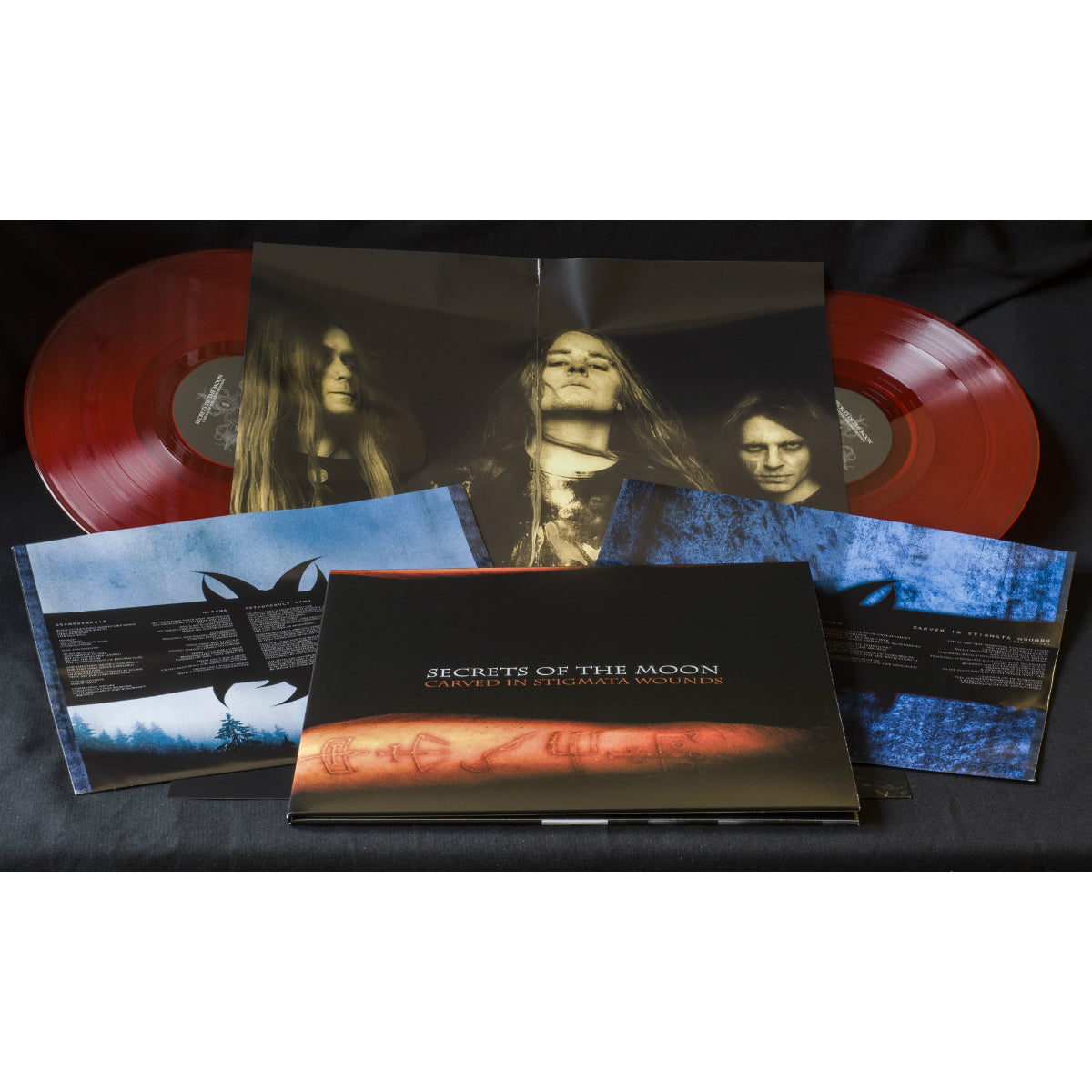 Secrets Of The Moon – Carved In Stigmata Wounds (Vinyl 2-LP Gatefold – rot)