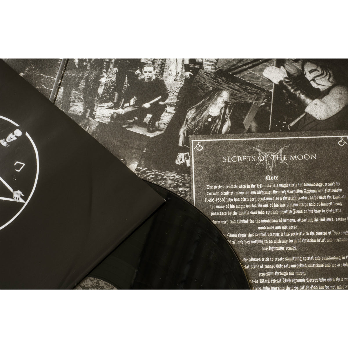 Secrets Of The Moon - Stronghold Of The Inviolables / Thelema Rising (Vinyl Gatefold LP - black)