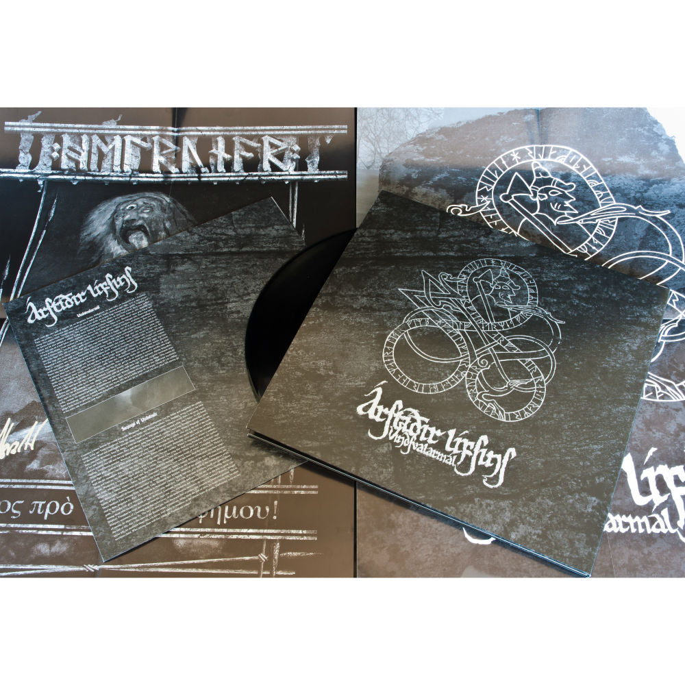 Helrunar - Fragments - A Mythological Excavation (Helrunar/ Árstí∂ir lífsins) (Vinyl Gatefold LP - silver)