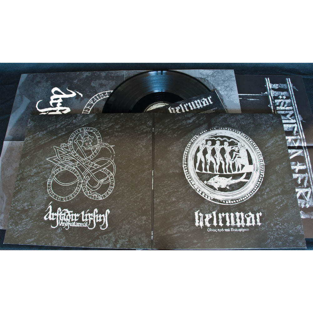 Helrunar - Fragments - A Mythological Excavation (Helrunar/ Árstí∂ir lífsins) (Vinyl Gatefold LP - silver)
