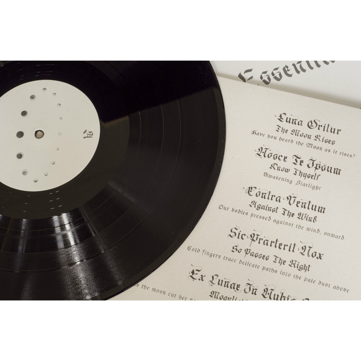 Nhor - Momenta Quintae Essentiae (Vinyl Gatefold LP - schwarz)