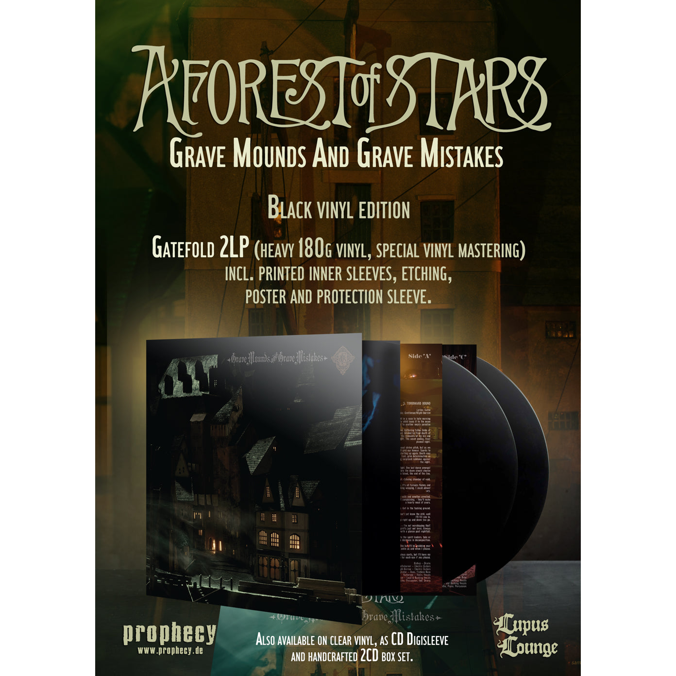 A Forest Of Stars - Grave Mounds And Grave Mistakes (Vinyl 2-LP Gatefold - black)