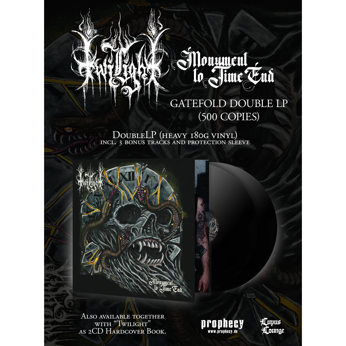 Twilight – Monument To Time End (Vinyl 2-LP Gatefold – schwarz)