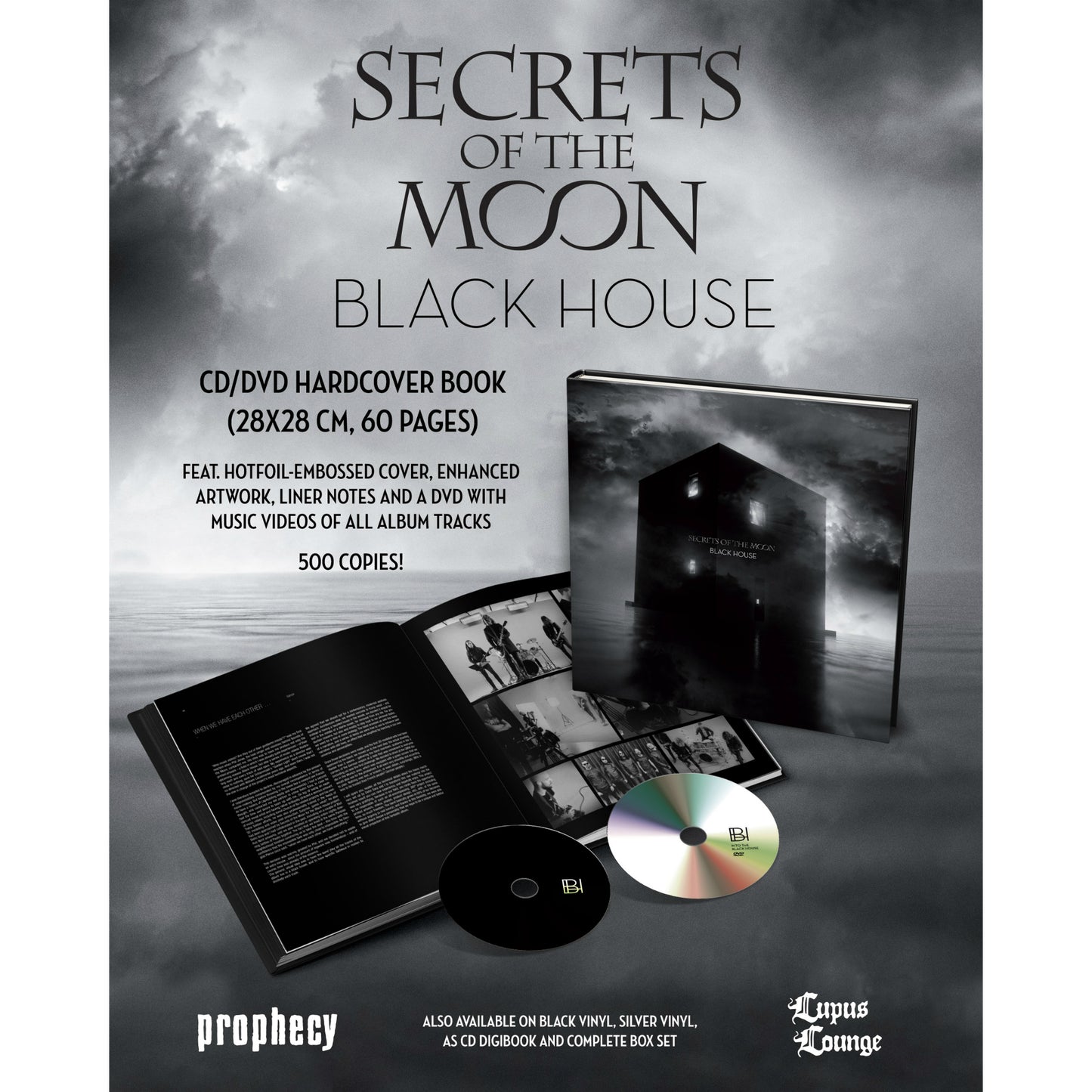 Secretos de la Luna - La Casa Negra (Libro de Arte CD+DVD)