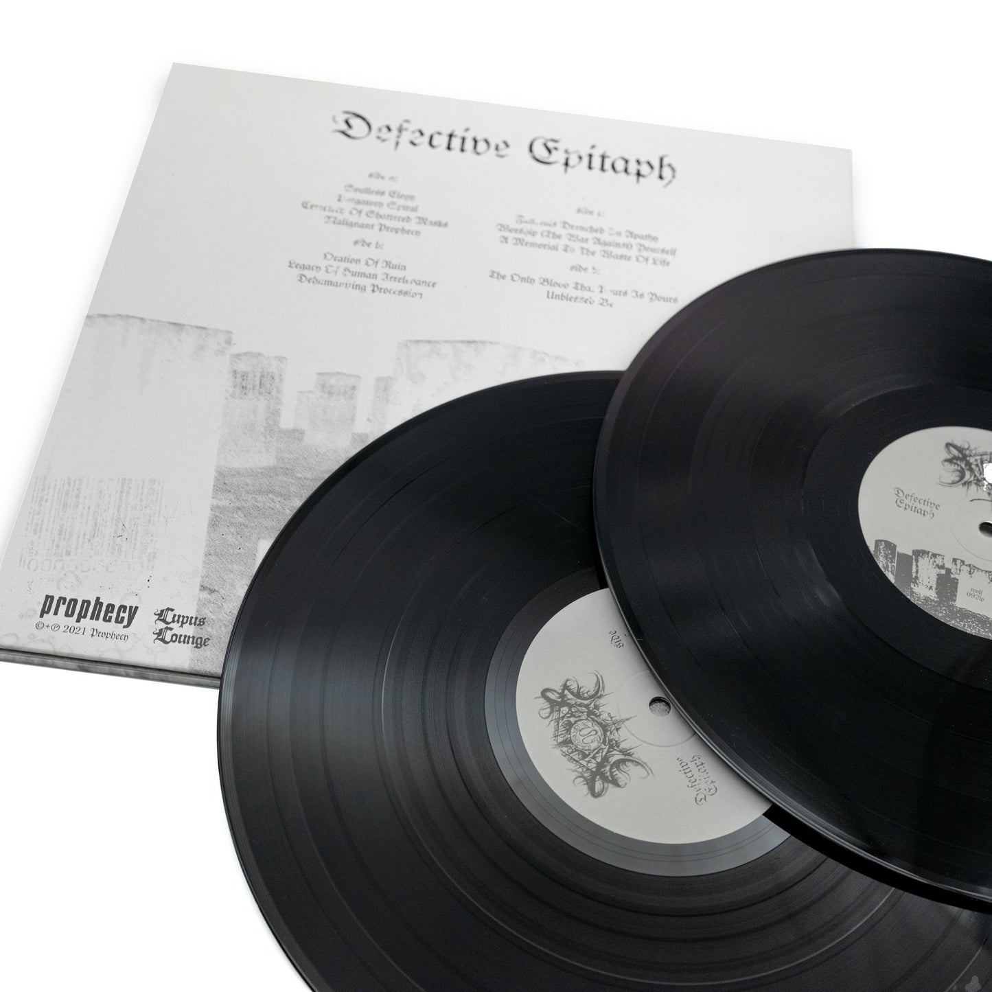Xasthur - Defective Epitaph (Vinilo desplegable de 2 LP, negro)