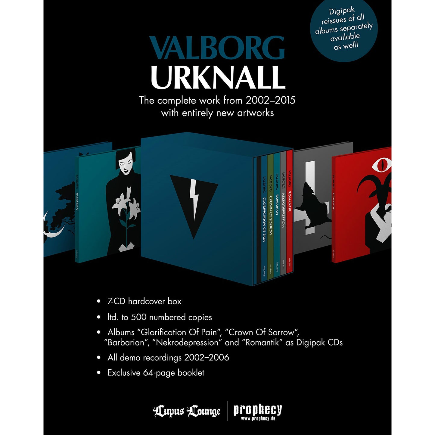 Valborg - Urknall (Boxset / Bundle - CD-7 Box)