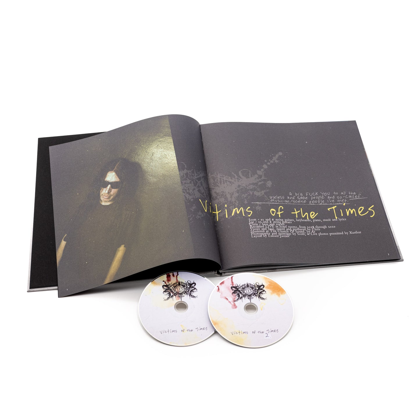 Xasthur - Victims of the Times (Artbook 2-CD)