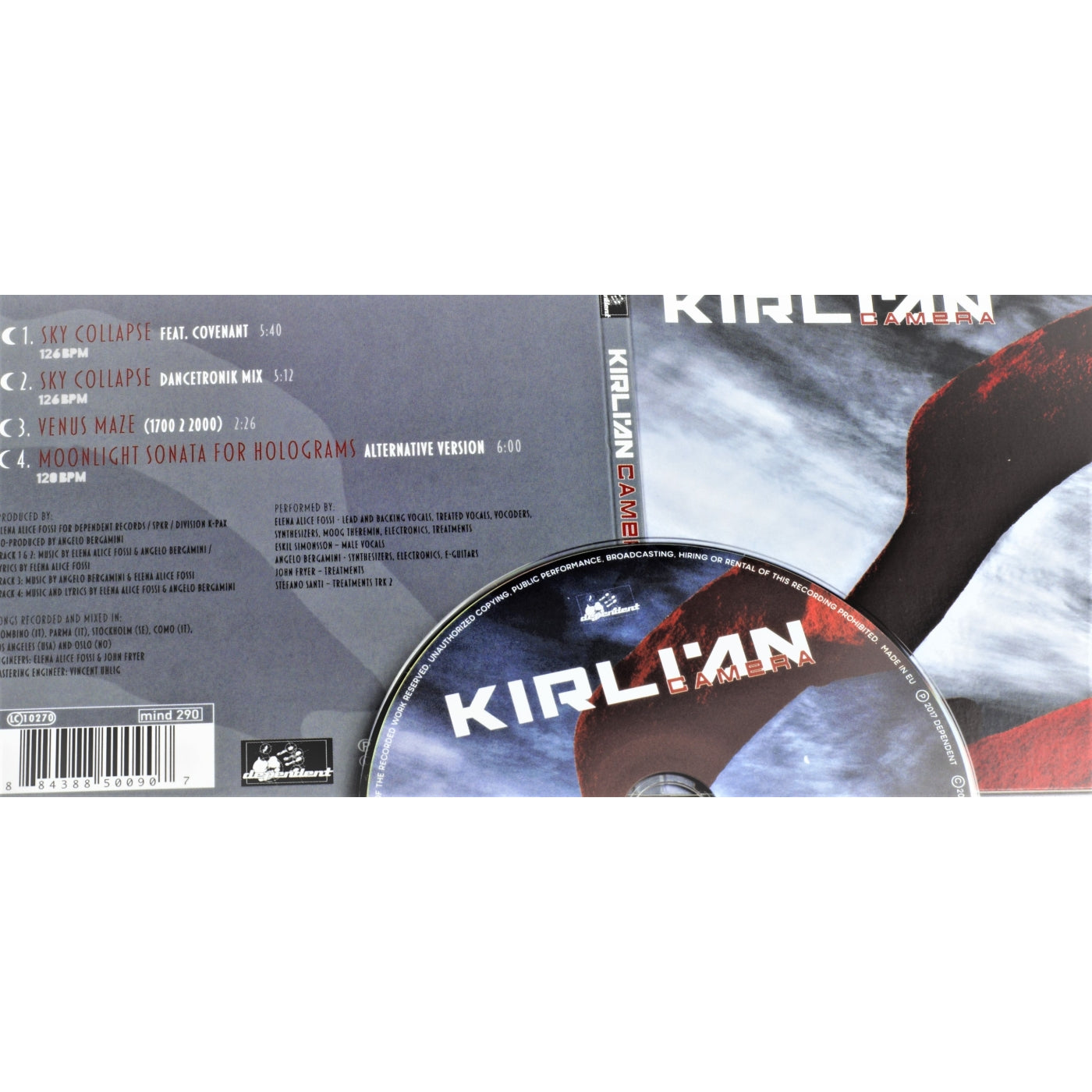 Kirlian Camera – Sky Collapse (CD Digipak)