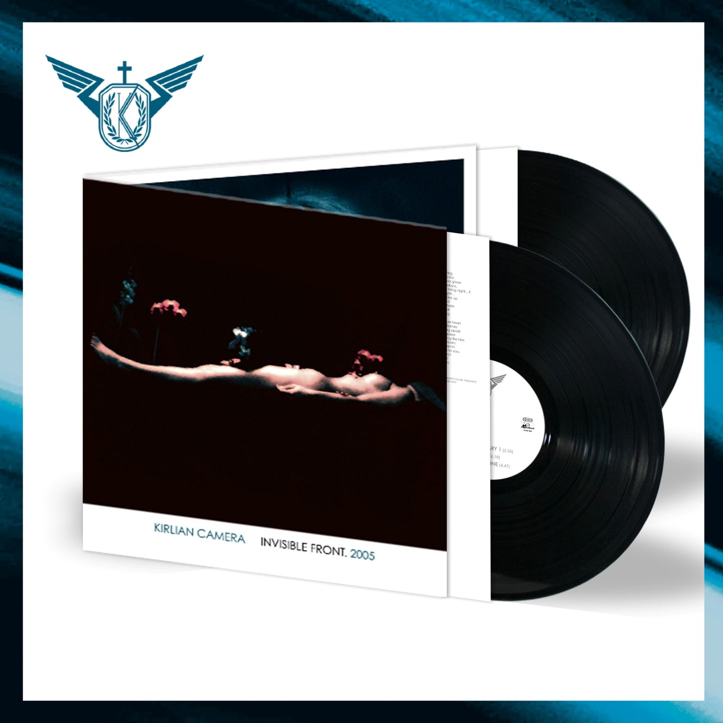 Cámara Kirlian - Invisible Front. 2005 (Vinilo desplegable de 2 LP - Negro)