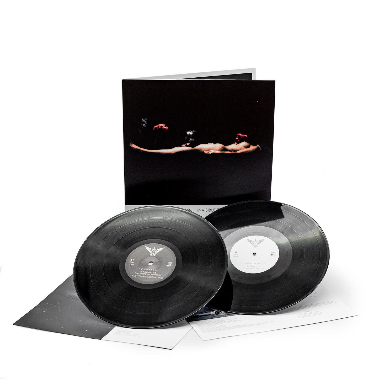 Cámara Kirlian - Invisible Front. 2005 (Vinilo desplegable de 2 LP - Negro)