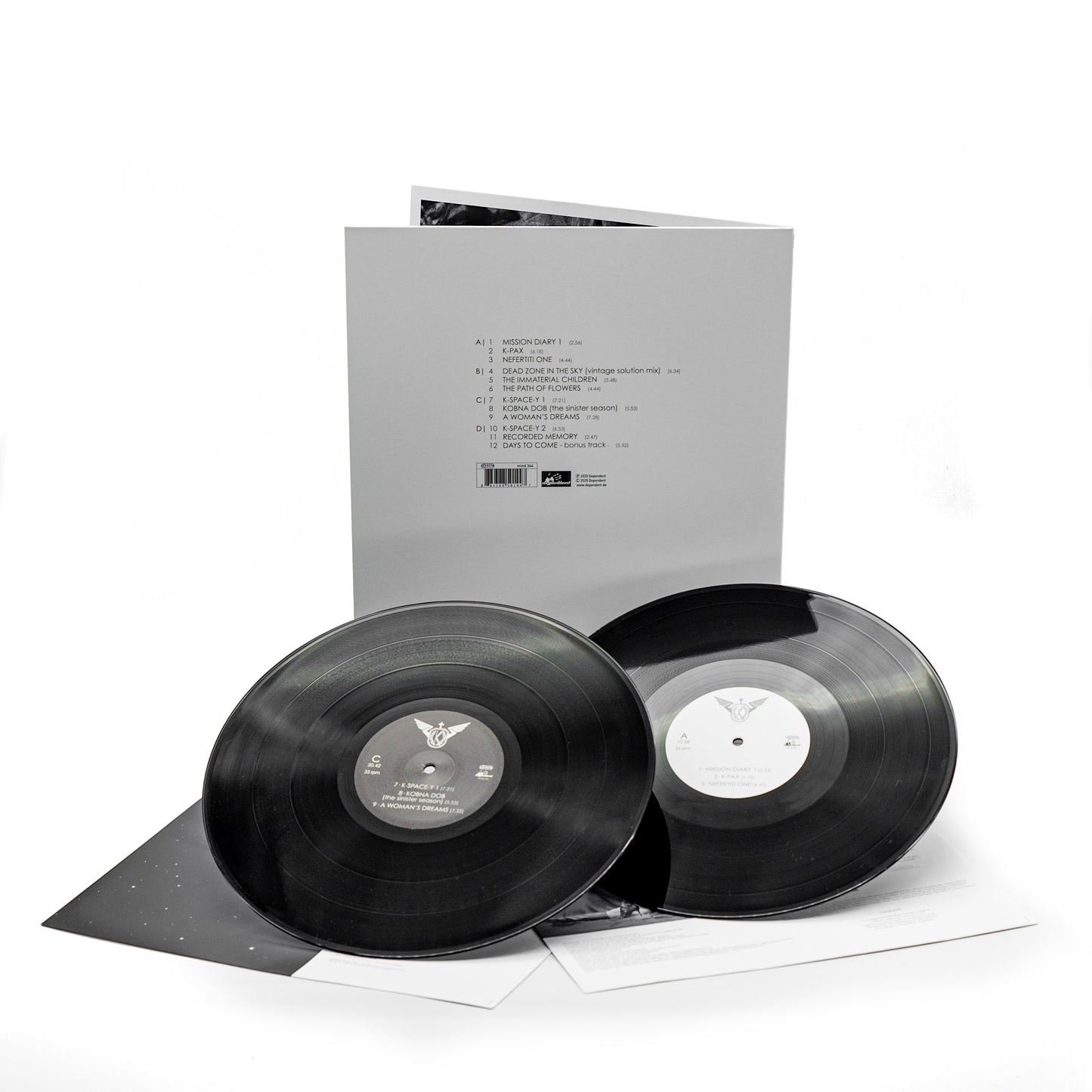 Cámara Kirlian - Invisible Front. 2005 (Vinilo desplegable de 2 LP - Negro)
