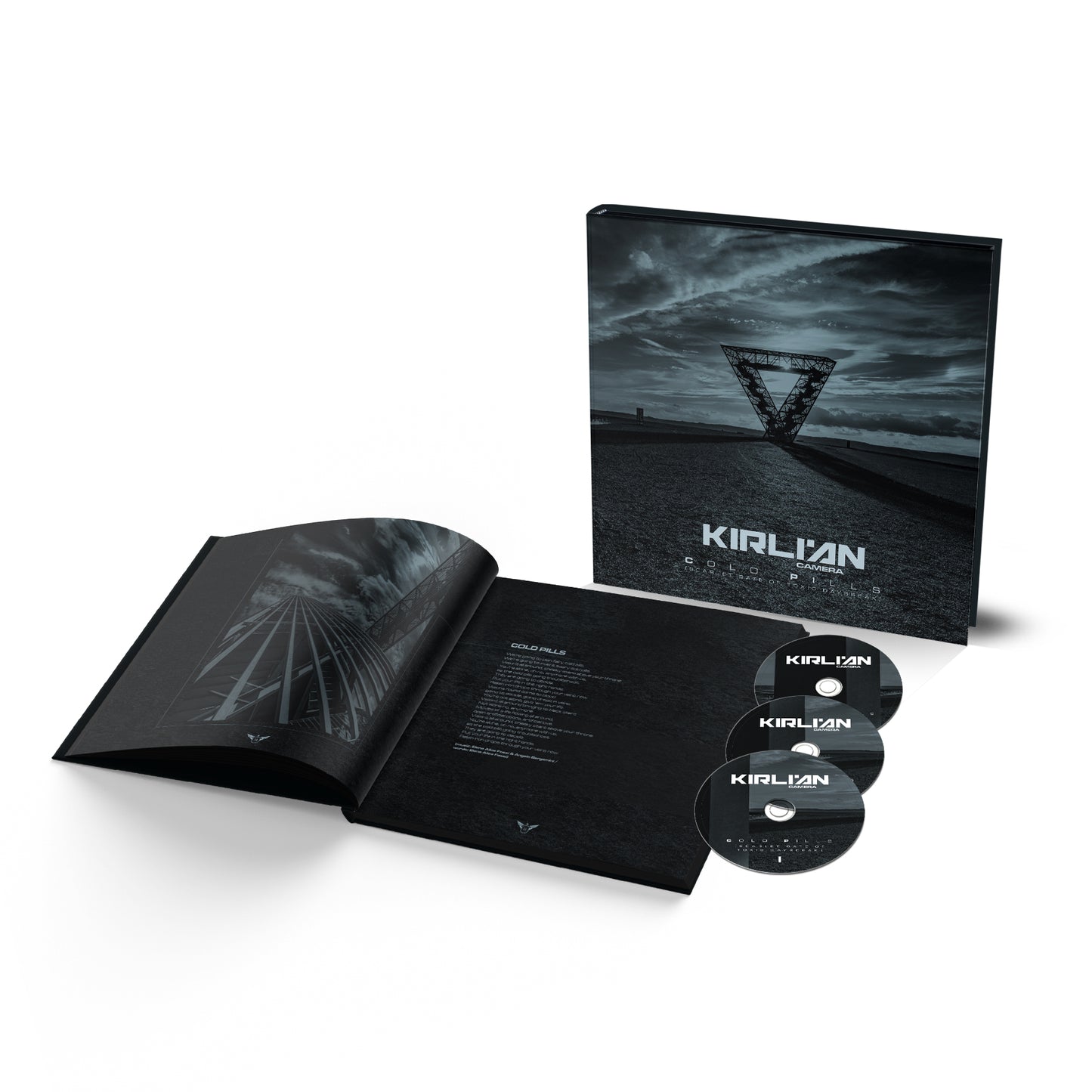 Kirlian Camera - Cold Pills (Scarlet Gate of Toxic Daybreak) (Artbook 3-CD)