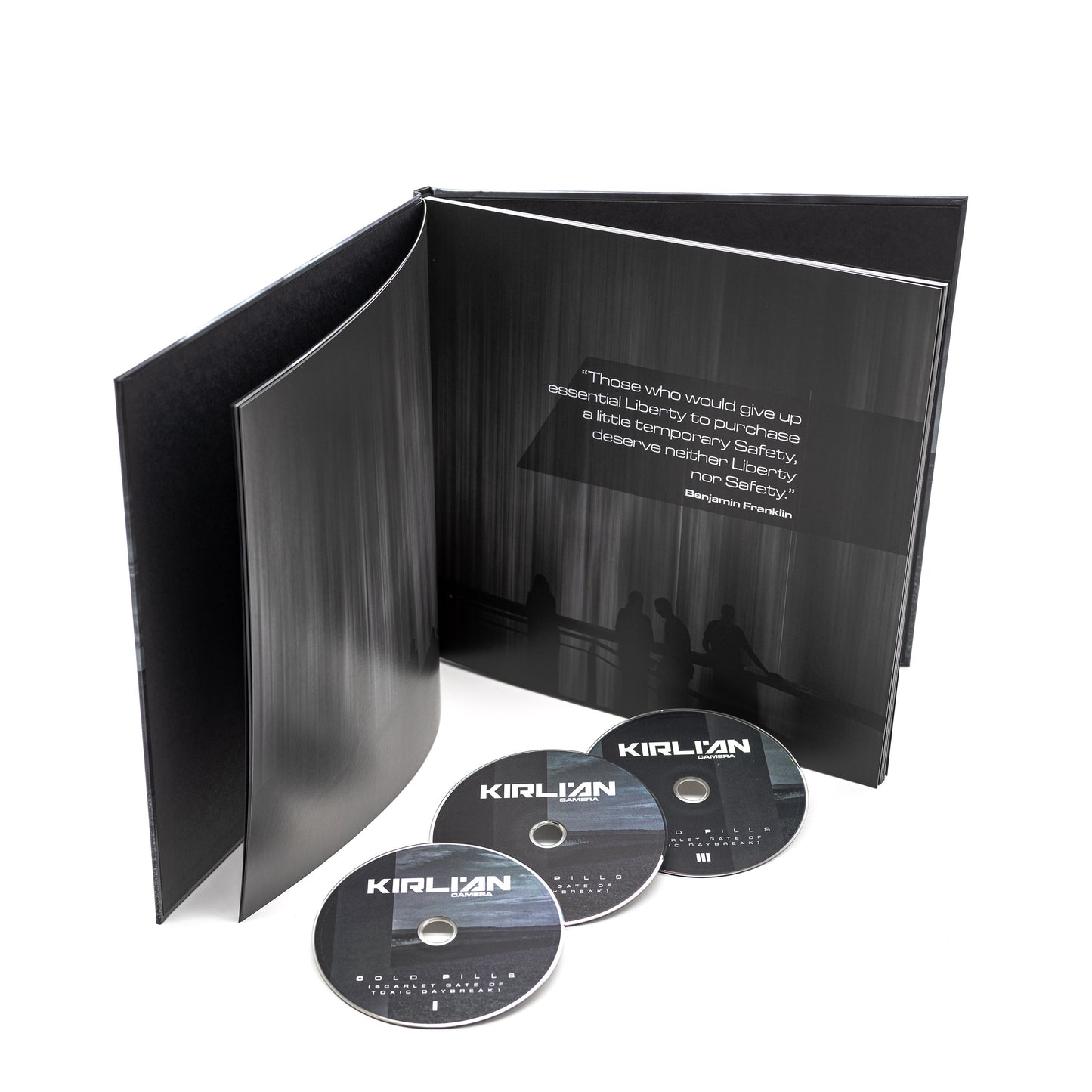 Kirlian Camera - Cold Pills (Scarlet Gate of Toxic Daybreak) (Artbook 3-CD)